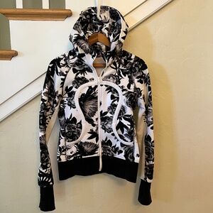 Lululemon Scuba Hoodie 6 EUC Brisk Bloom Floral